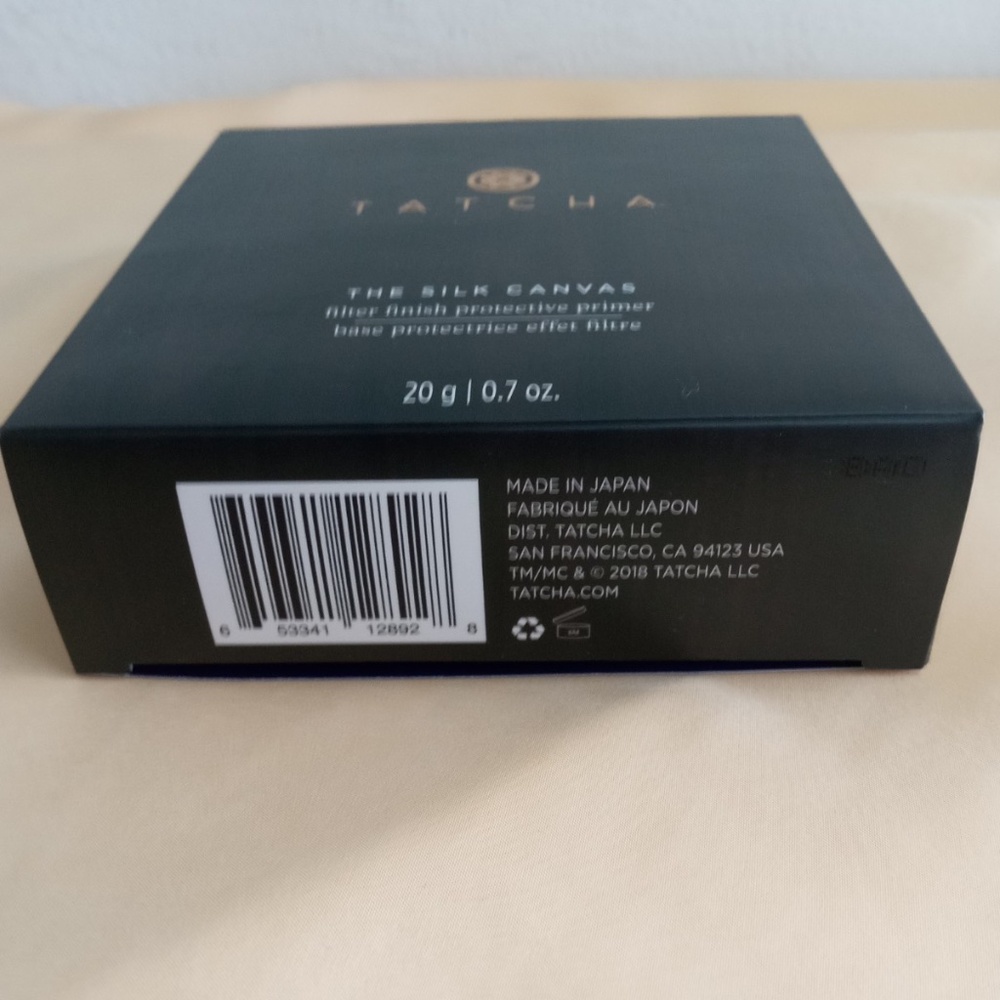 Tatcha The Silk Canvas Filter Finish Protective Primer Full Size 0.7oz SEALED - Picture 6 of 7